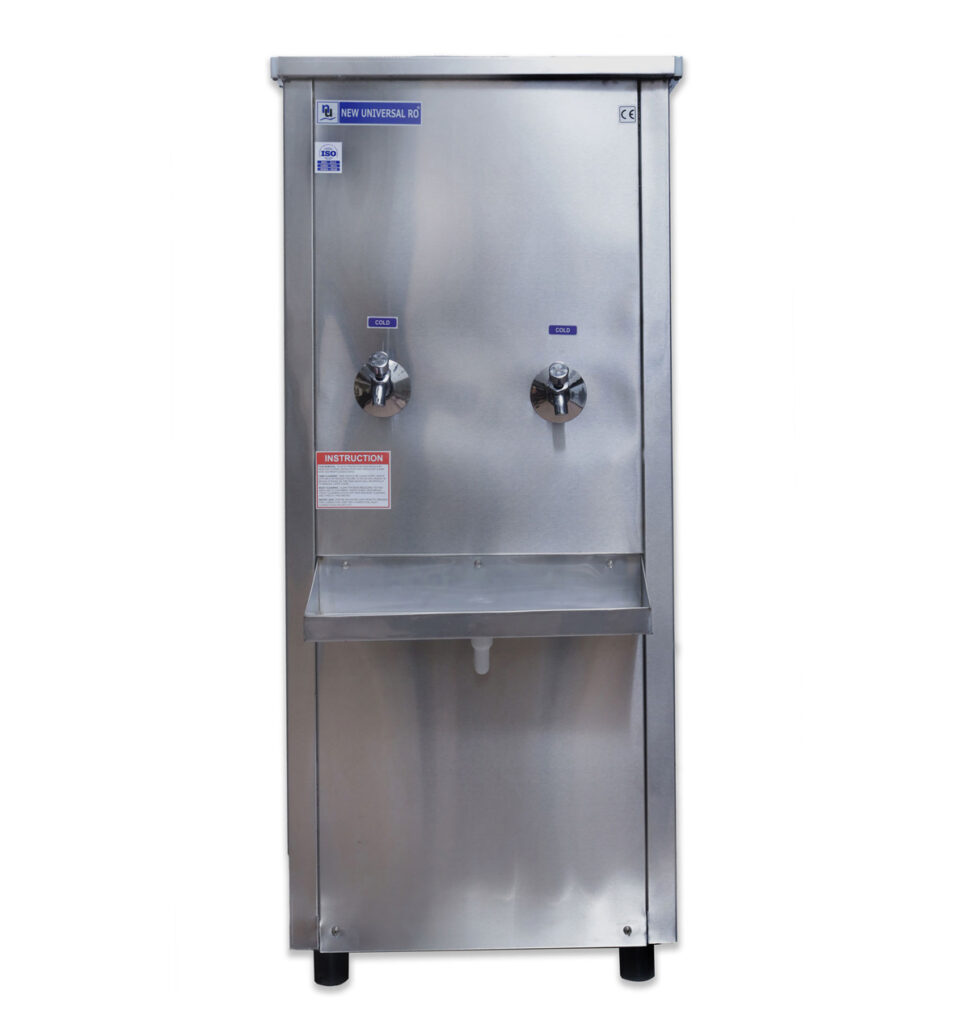 Industrial stainless steel water coolers