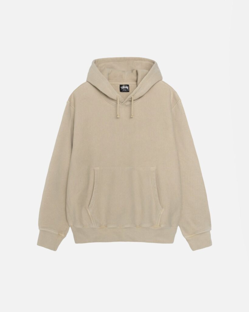 BUANA BEIGE PIGMENT DYED HOODIE