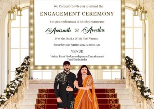 Engagement Card Invite