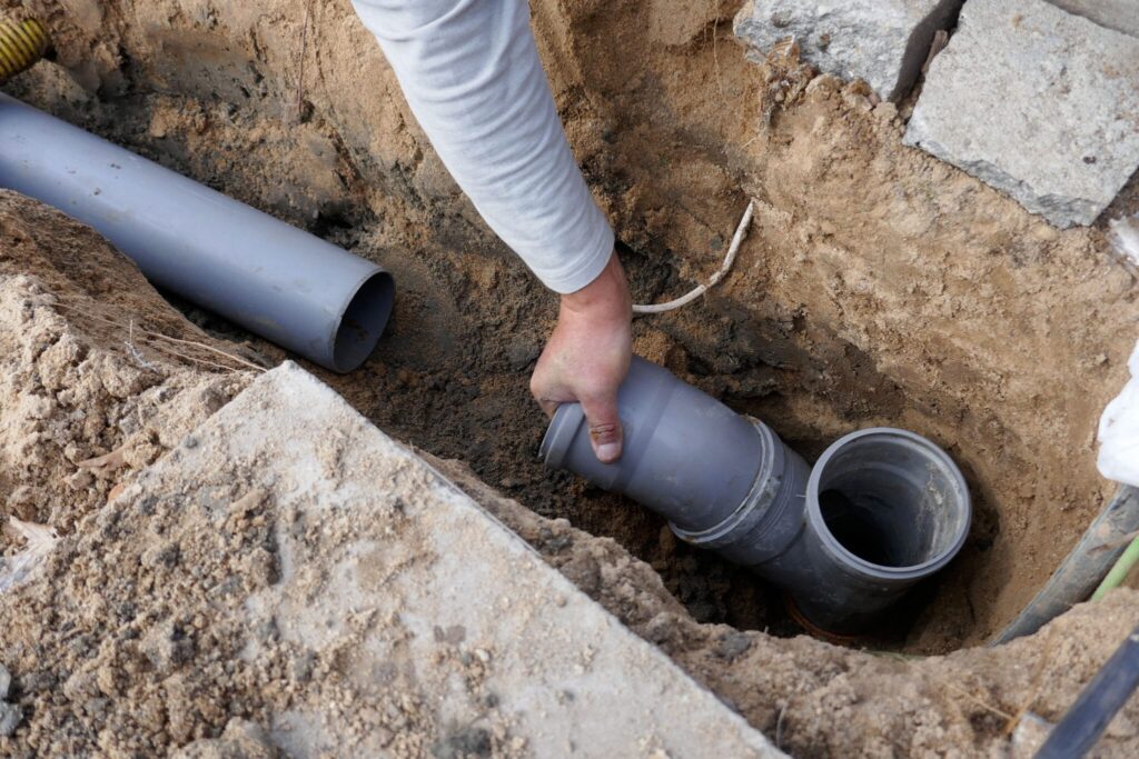 sewer line replacement