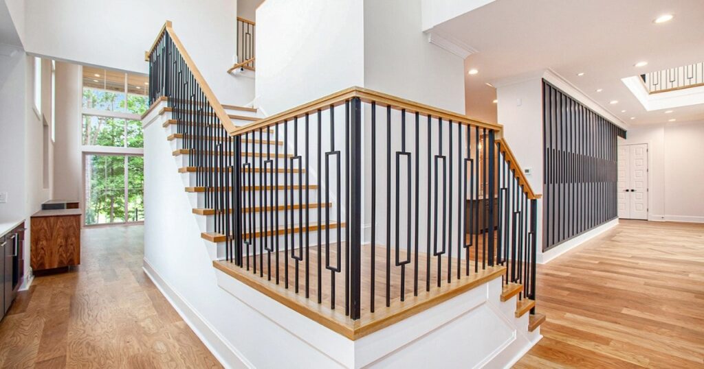 wood stair balusters