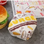 Elevate Your Brand with Unique Custom Burger Wrapping Paper