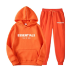 orange fear of god hoodie