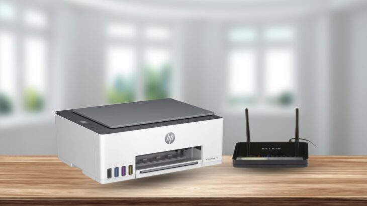 how to change wifi on hp printer